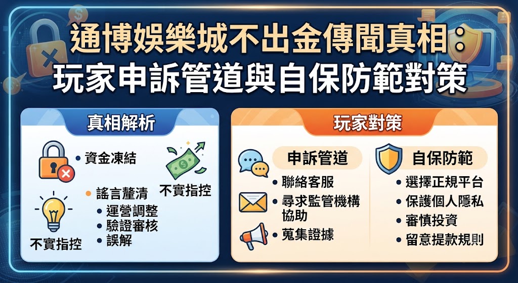 玩家申訴管道與自保防範對策